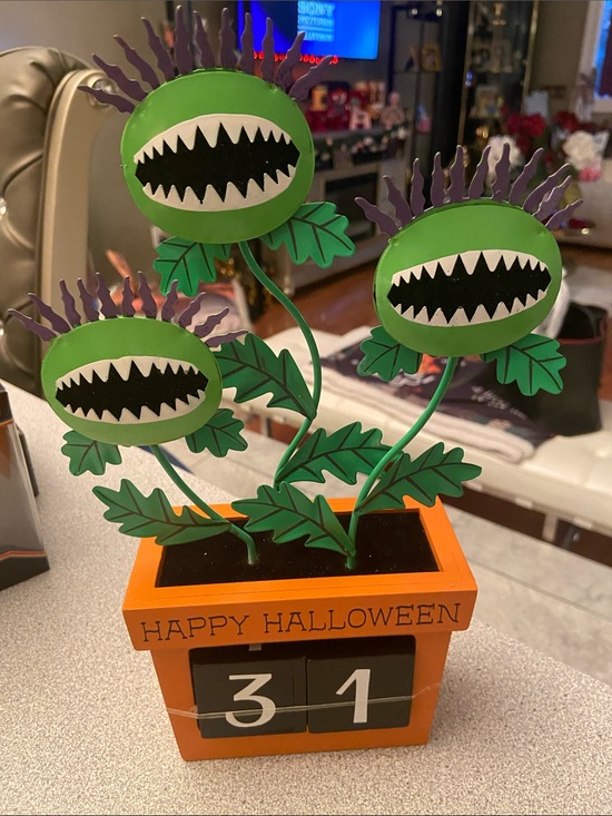 Other - Happy Halloween Green Carnivorous Plant Tabletop Décor